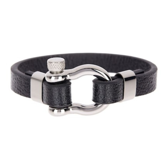 jean claude leather bracelet
